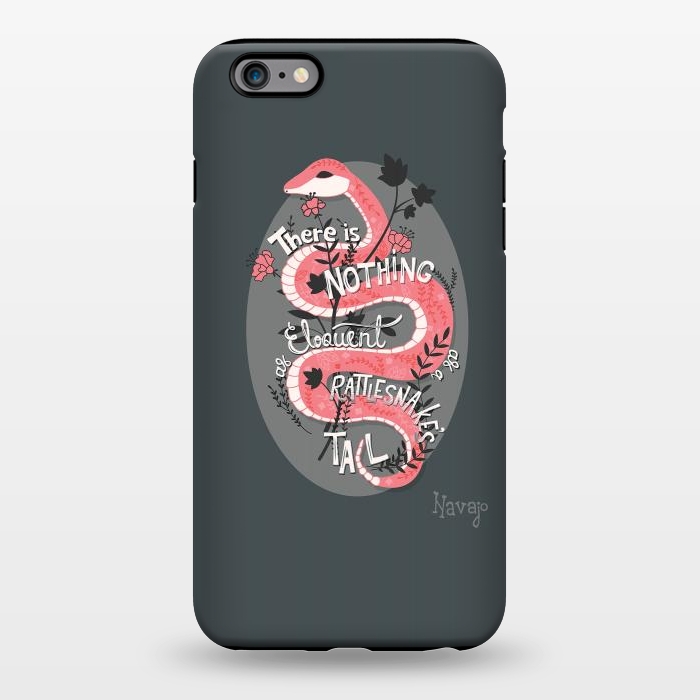 iPhone 6/6s plus StrongFit There is nothing as eloquent as a rattlesnake's tail by Jelena Obradovic