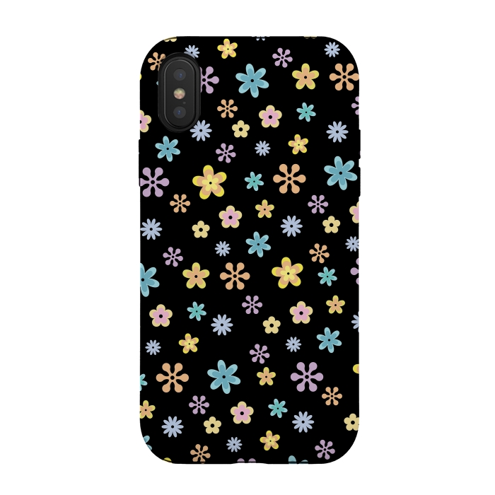 iPhone Xs / X StrongFit Flowers by Laura Nagel