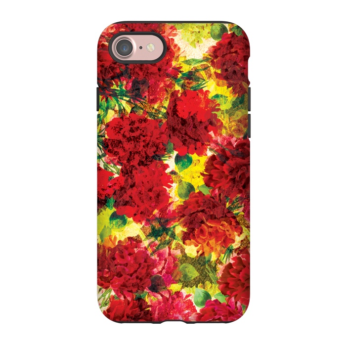 iPhone 7 StrongFit Colorful Roses by Rossy Villarreal