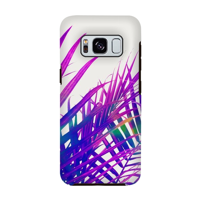 Galaxy S8 StrongFit Colorful Palm by Uma Prabhakar Gokhale