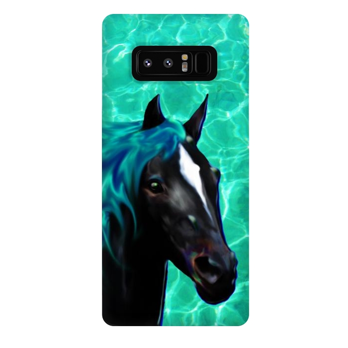Galaxy Note 8 StrongFit Horse Spirit Water Dream by BluedarkArt