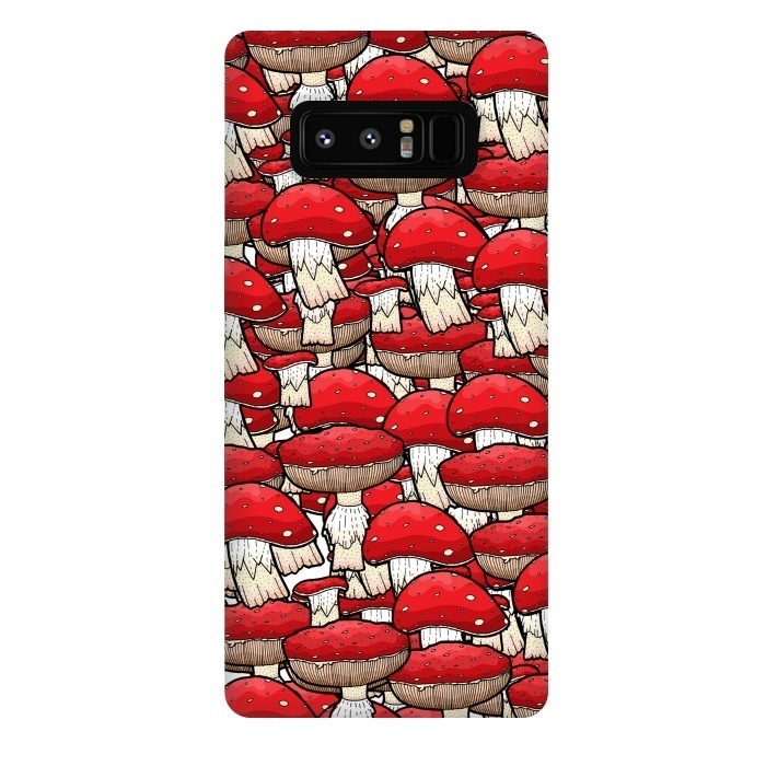 Galaxy Note 8 StrongFit The red mushrooms by Steve Wade (Swade)