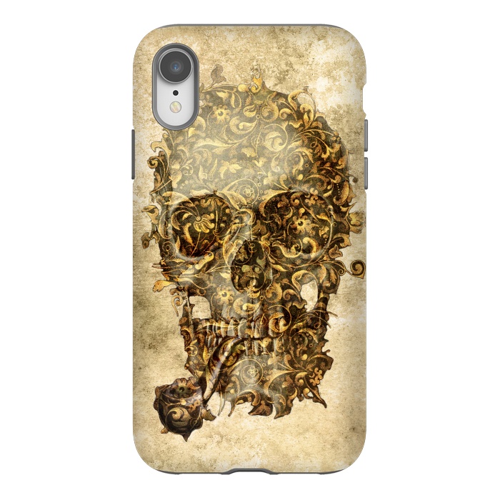 iPhone Xr StrongFit LORD SKULL 2 by Diego Tirigall