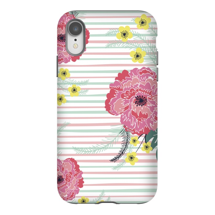 iPhone Xr StrongFit Tea Party by Alice Perry Designs