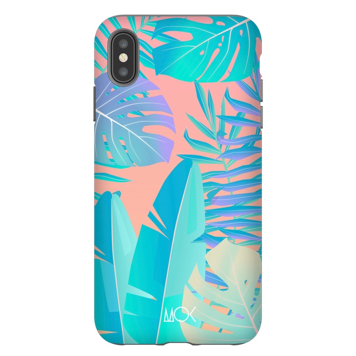 iPhone Xs Max StrongFit Tropics by M.O.K.