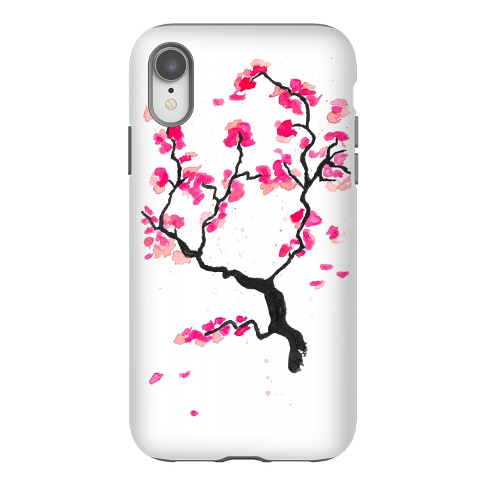 iPhone Xr StrongFit Cherry Blossoms by Amaya Brydon
