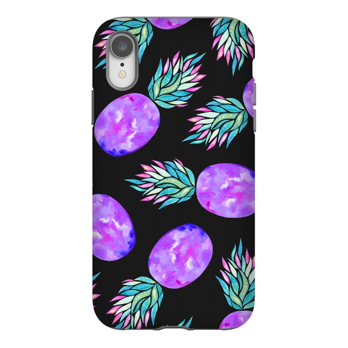 iPhone Xr StrongFit Pineapple a la mode by Amaya Brydon