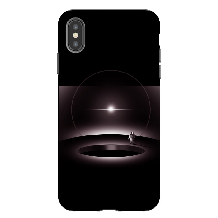 iPhone Xs Max StrongFit Black Hole by Steven Toang