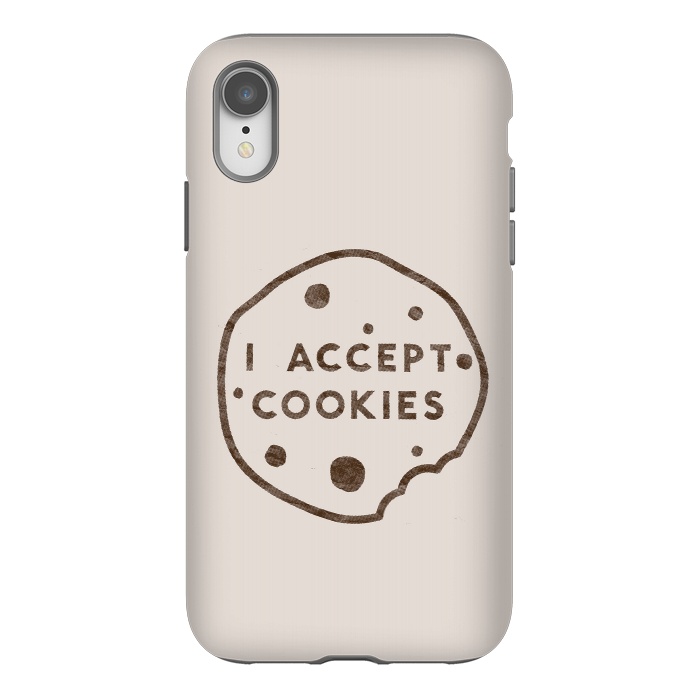 iPhone Xr StrongFit I Accept Cookies by Florent Bodart