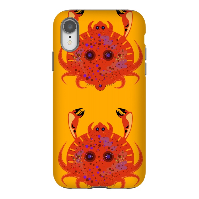 iPhone Xr StrongFit Crab by Parag K