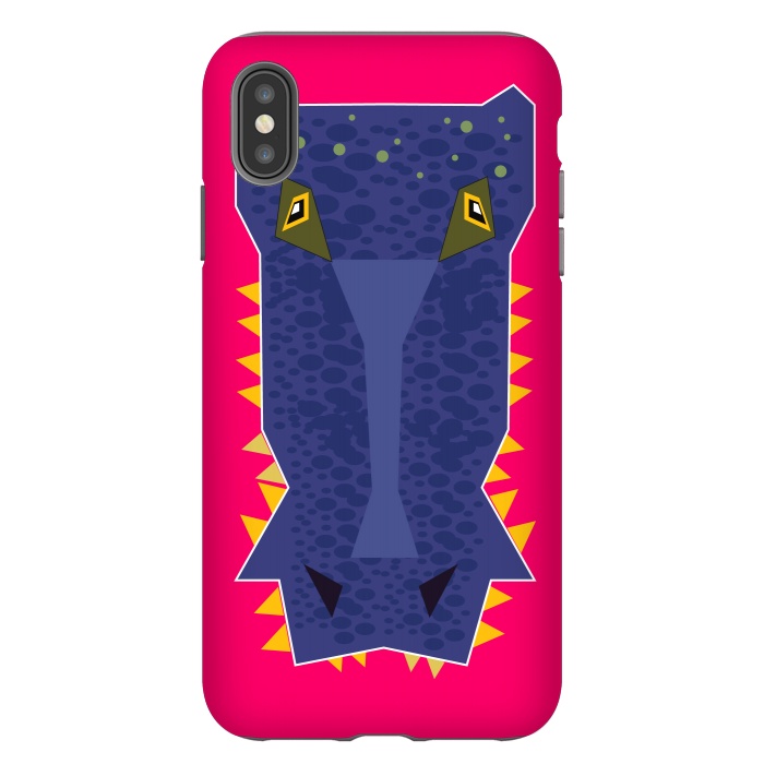 iPhone Xs Max StrongFit Crocodile by Parag K