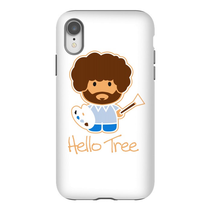 iPhone Xr StrongFit hello tree by Manos Papatheodorou