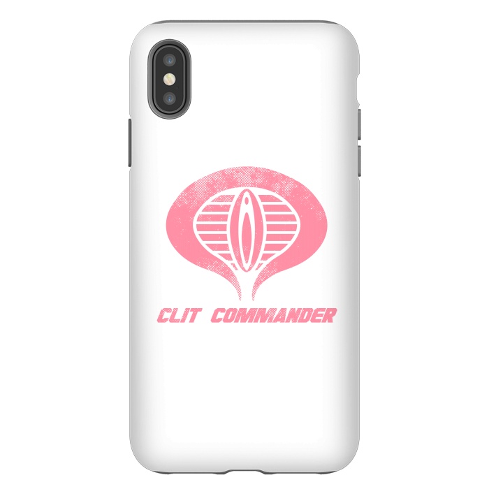 iPhone Xs Max StrongFit Clit Commander by Manos Papatheodorou