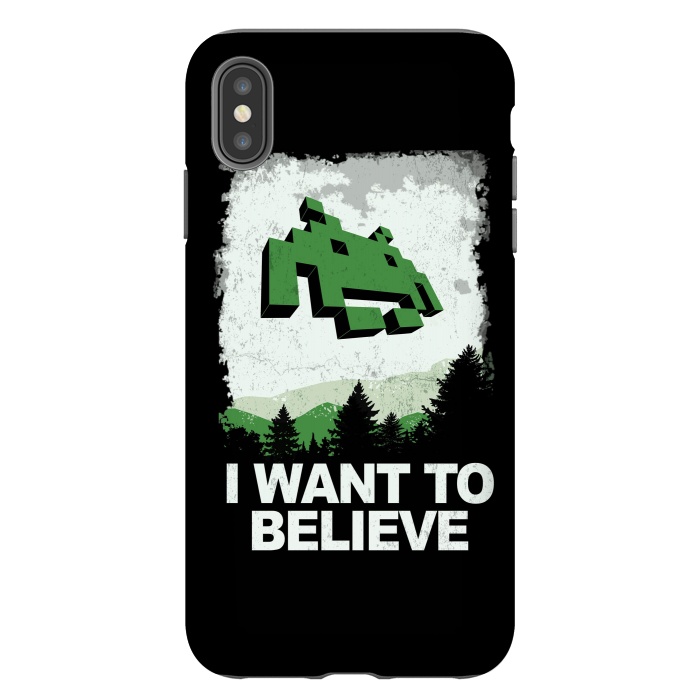 iPhone Xs Max StrongFit I WANT TO BELIEVE by SKULLPY