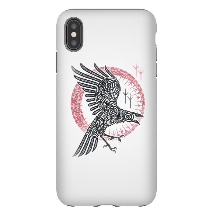 iPhone Xs Max StrongFit RAGNAR'S RAVEN by RAIDHO