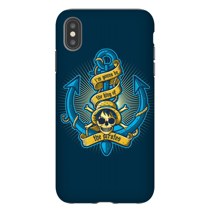 iPhone Xs Max StrongFit King Of Pirates by Q-Artwork