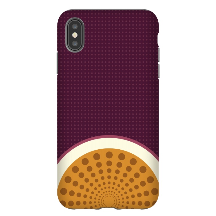 iPhone Xs Max StrongFit Passion Fruit by Dellán