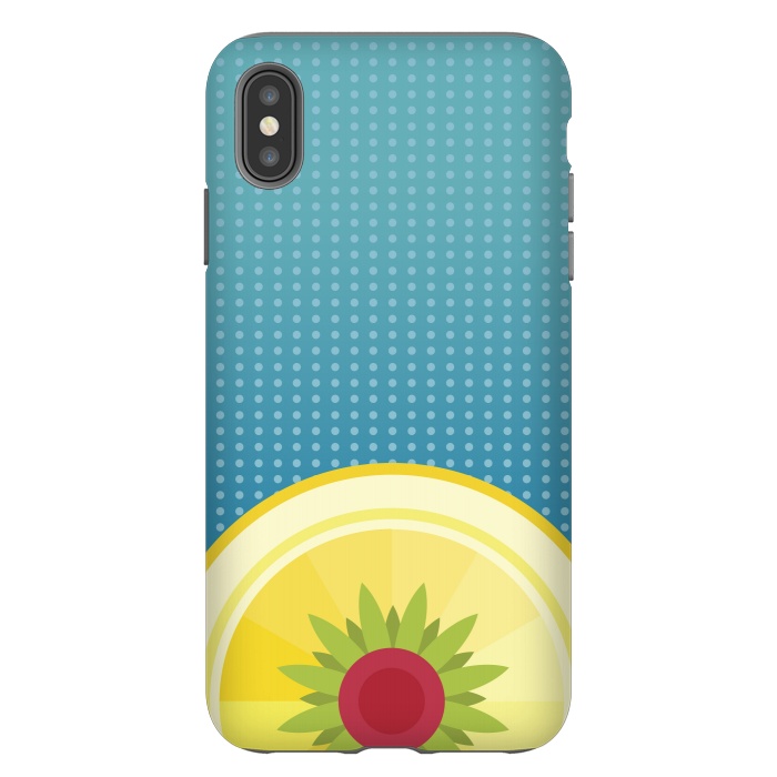 iPhone Xs Max StrongFit Blue Hawaii by Dellán
