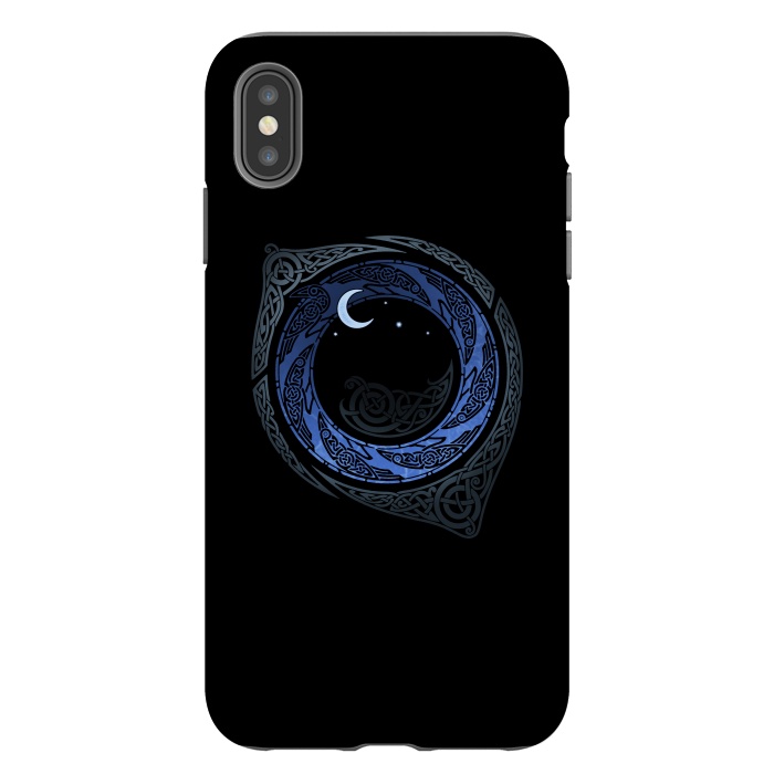 iPhone Xs Max StrongFit MOONLIGHT ROUNDELAY ( Raven's Eye ) by RAIDHO