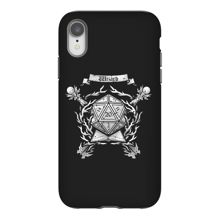 iPhone Xr StrongFit Wizard Crest by Q-Artwork