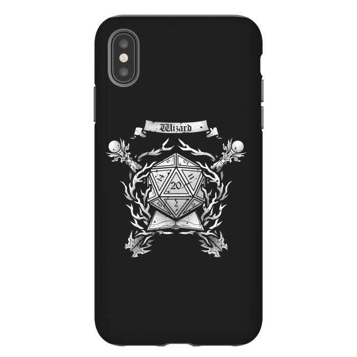 iPhone Xs Max StrongFit Wizard Crest by Q-Artwork