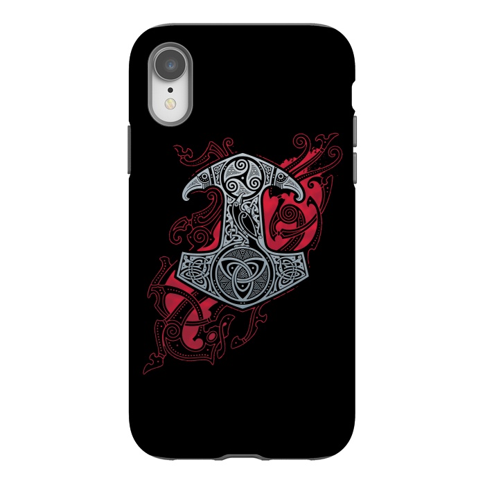 iPhone Xr StrongFit RAVEN'S MJOLNIR by RAIDHO