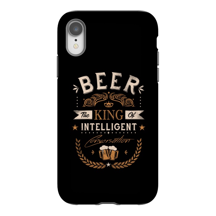 iPhone Xr StrongFit Oh Beer by Grant Stephen Shepley