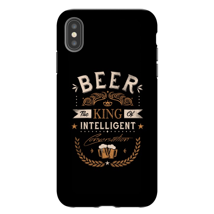 iPhone Xs Max StrongFit Oh Beer by Grant Stephen Shepley