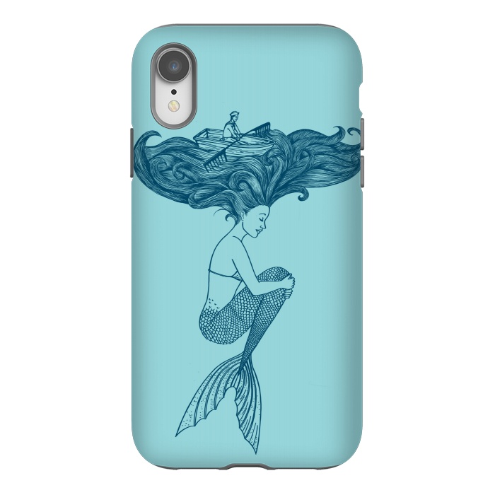 iPhone Xr StrongFit Mermaid by Coffee Man