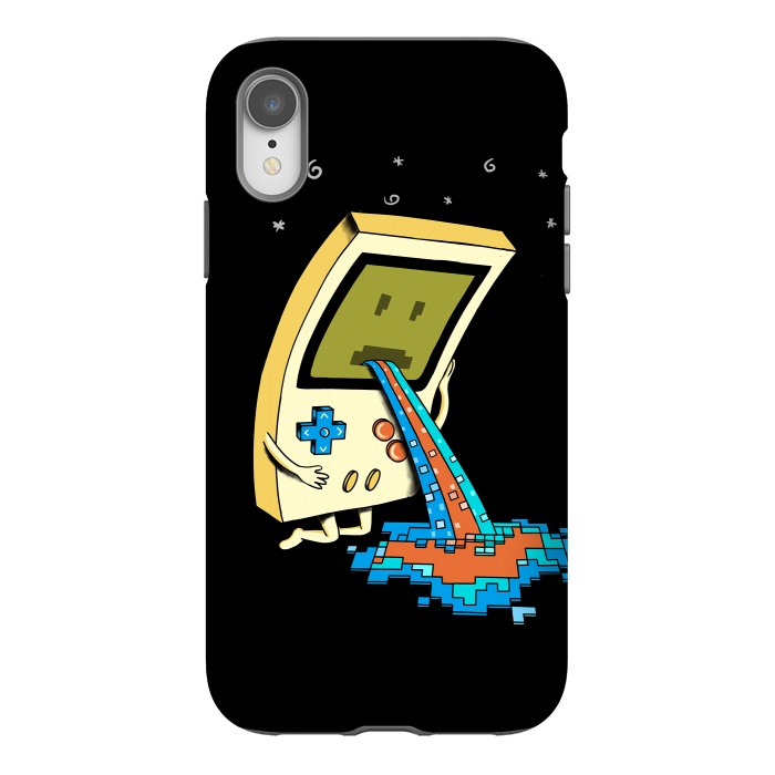 iPhone Xr StrongFit Vomit retro by Coffee Man