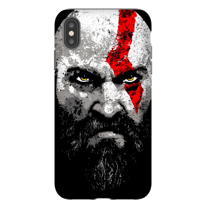 iPhone Xs Max StrongFit Kratos by Mitxel Gonzalez