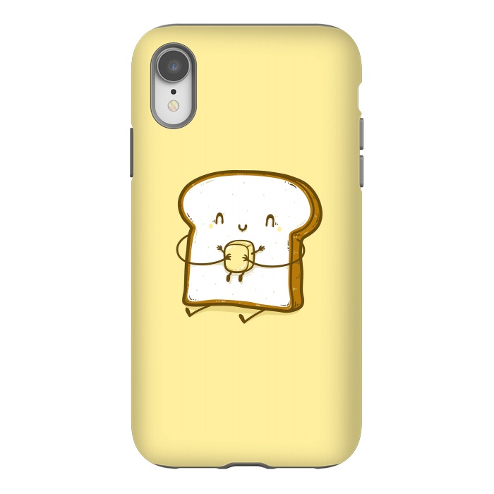 iPhone Xr StrongFit Bread & Butter by Xylo Riescent