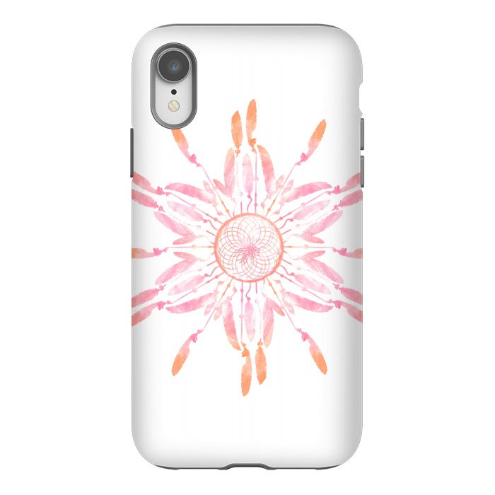 iPhone Xr StrongFit neverending dream catcher by Rui Faria