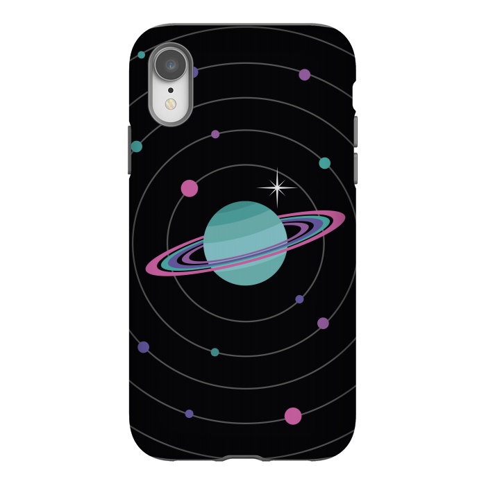 iPhone Xr StrongFit Planet & Bright Star by Dellán