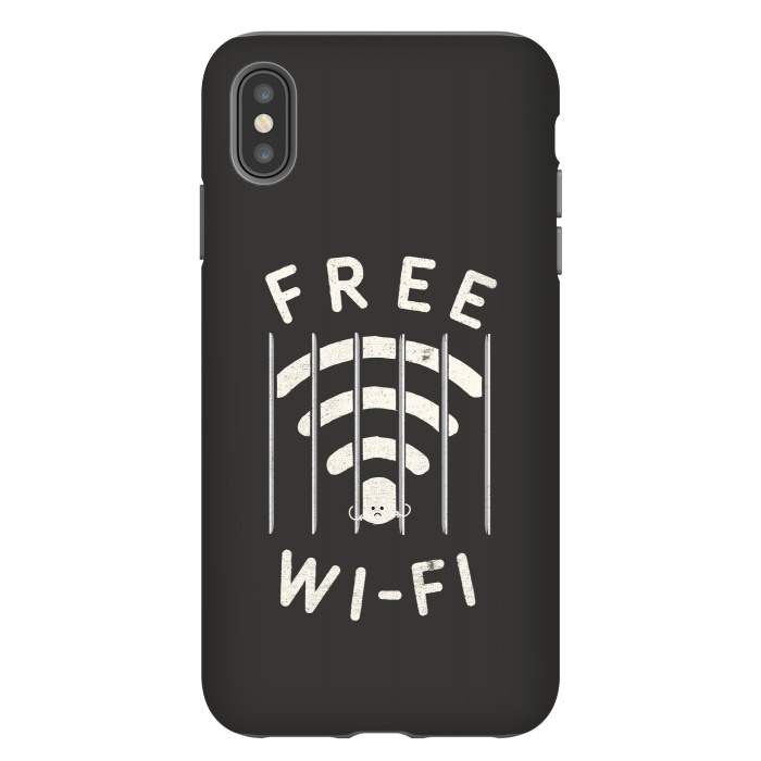 iPhone Xs Max StrongFit Free wi-fi by Shadyjibes
