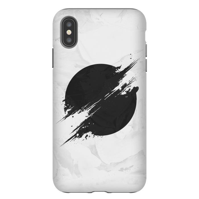 iPhone Xs Max StrongFit The Sun Is Black by Sitchko