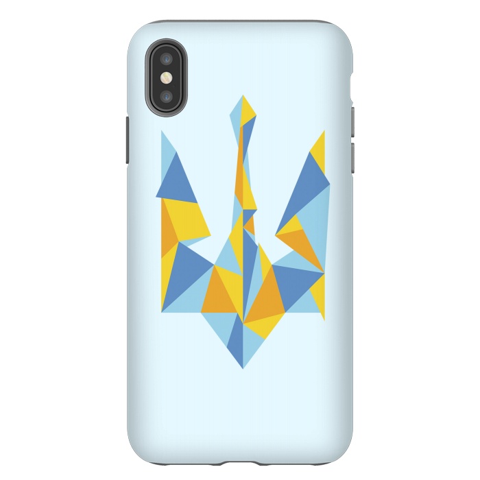 iPhone Xs Max StrongFit Ukraine Geometry by Sitchko