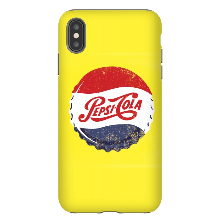 iPhone Xs Max StrongFit Vintage Pepsi by Sitchko