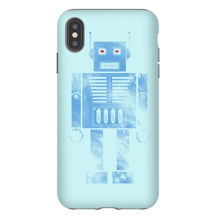 iPhone Xs Max StrongFit Robophobia by Sitchko