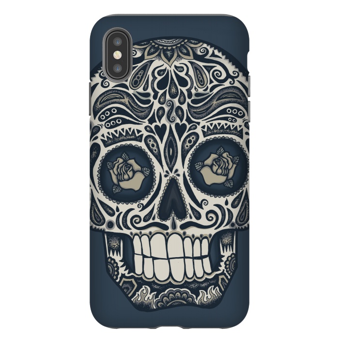 iPhone Xs Max StrongFit Calavera IV by Wotto