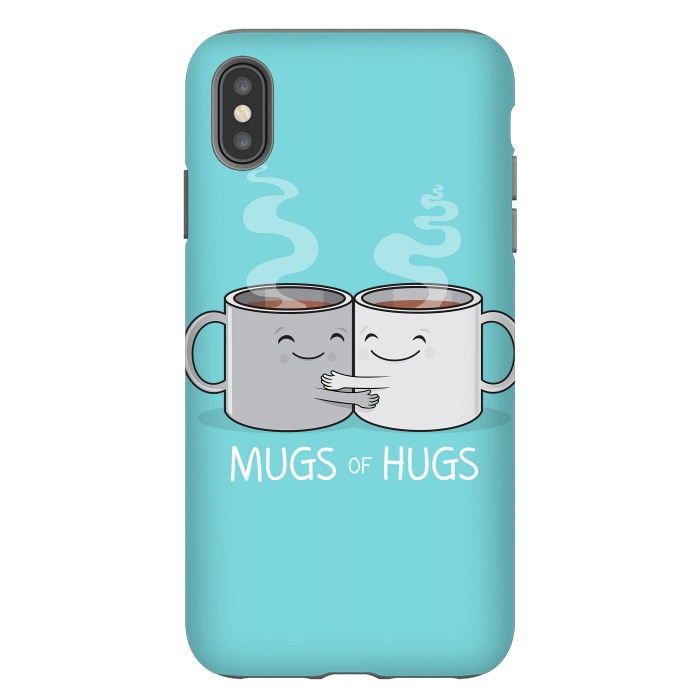 iPhone Xs Max StrongFit Mugs of Hugs by Wotto