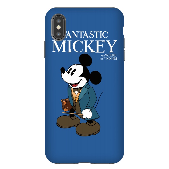 iPhone Xs Max StrongFit Fantastic Mickey by Alisterny