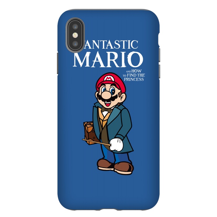 iPhone Xs Max StrongFit Fantastic Mario by Alisterny