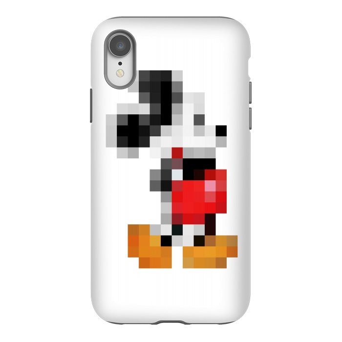 iPhone Xr StrongFit Mickey Mouse Pixel by Alisterny