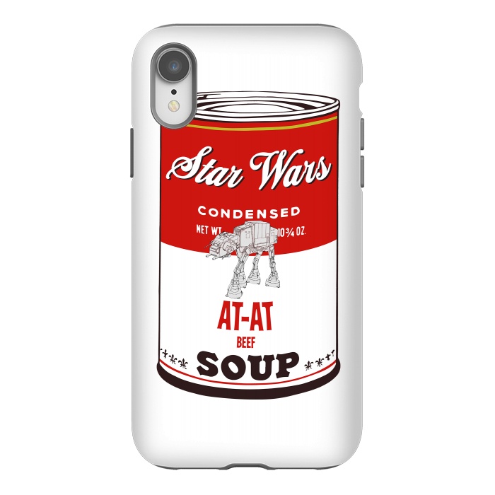 iPhone Xr StrongFit Star Wars Campbells Soup At-At by Alisterny