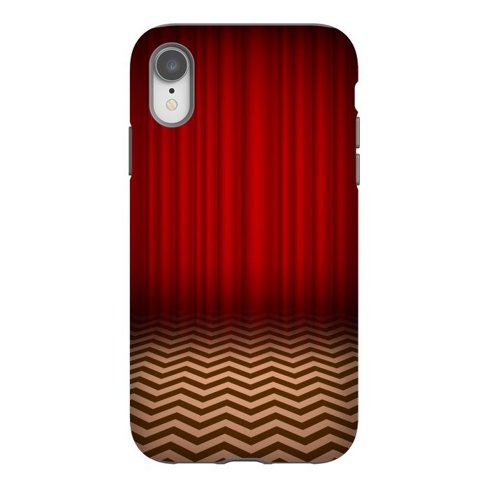 iPhone Xr StrongFit Twin Peaks Red Room by Alisterny