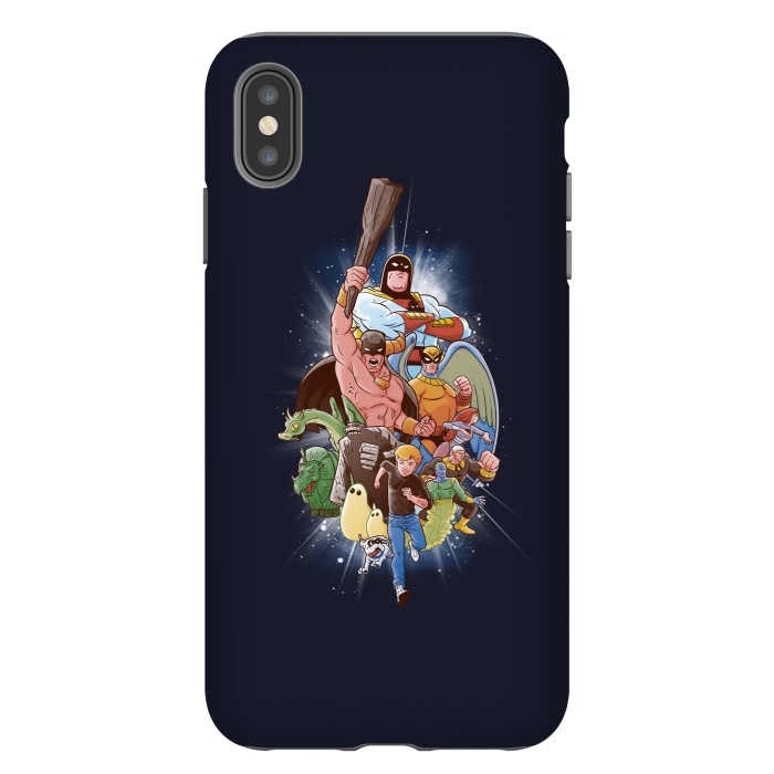 iPhone Xs Max StrongFit CHILDHOOD HEROES by SKULLPY