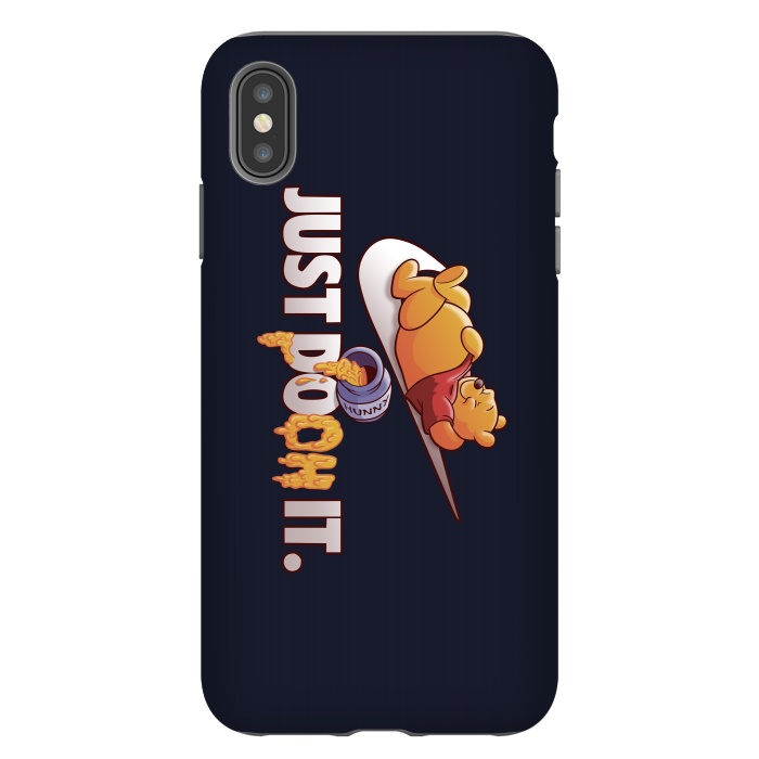 iPhone Xs Max StrongFit JUST POOH IT by SKULLPY