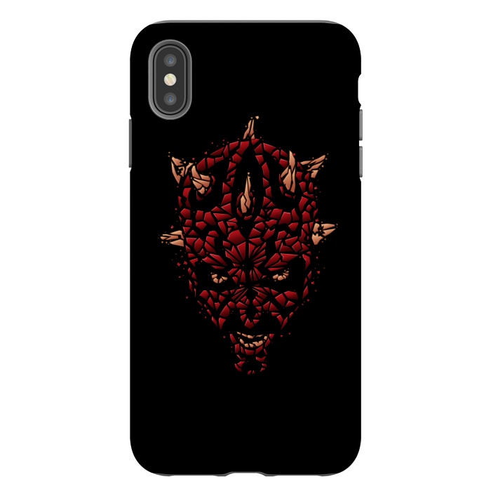 iPhone Xs Max StrongFit SHATTERED EVIL by SKULLPY