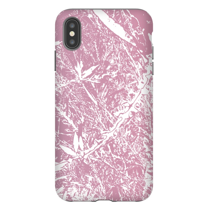 iPhone Xs Max StrongFit Pink Floral Art by Zala Farah